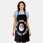 Kawaii Santa Schürze (Getragen)