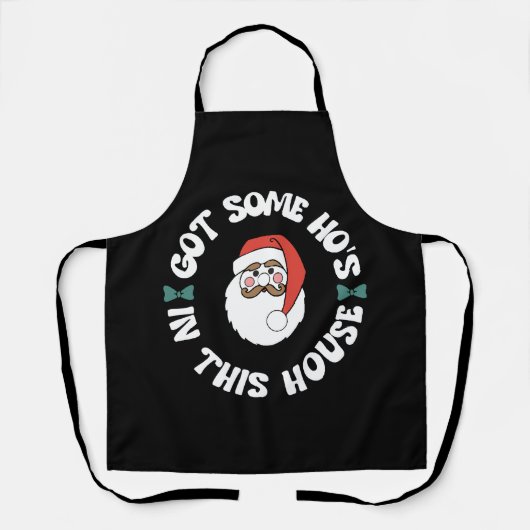 Kawaii Santa Schürze (Vorderseite)