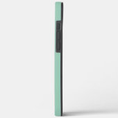 Kawaii-Schaf sitzt glücklich mit Süßem Case-Mate iPhone Hülle (Rückseite / Links)
