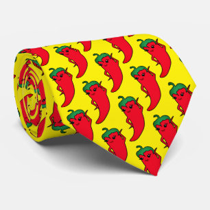 Kawaii scharfe Paprika-Diva Krawatte