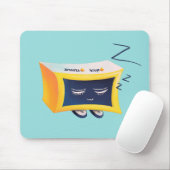 Kawaii Schlafalarm Uhr Mousepad (Mit Mouse)