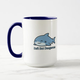 Kawaii Schlafender Pummeliger Hai Becher Tasse