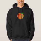 Kawaii schläfriges Lil' Pfirsich Hoodie (Vorderseite)