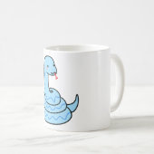 Kawaii-Schlange Kaffeetasse (VorderseiteRechts)