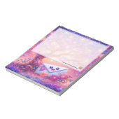 Kawaii-Schnitzpost-Umschlag Notizblock (Rotiert)