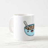 Kawaii-Schokoladen-Cerealien Kaffeetasse (Vorderseite Links)