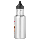 Kawaii-Schokoladen-Cupcake-Wasserflasche Edelstahlflasche (Rechts)