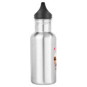 Kawaii-Schokoladen-Cupcake-Wasserflasche Edelstahlflasche (Links)