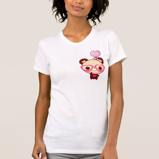 Kawaii Schokoladenbär T-Shirt (Vorderseite)