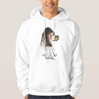 Kawaii schönes Athene griechisches Göttin-Shirt Hoodie