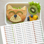 Kawaii School Cute Design Waterproof Label Etiketten