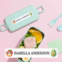 Kawaii Schule Süßes Design Wasserfestes Etikett