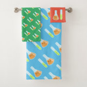 Kawaii Scientist Science Labrador Badhandtuch Set (Insitu)