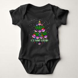 Kawaii sein Turnip Jahreszeit Weihnachtsbaum Funny Baby Strampler