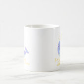 Kawaii Serious Narwhal Kaffeetasse (Mittel)