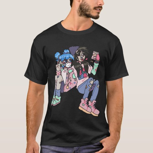Kawaii-SF T-Shirt (Vorderseite)