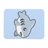 Kawaii Shark Magnet (Horizontal)