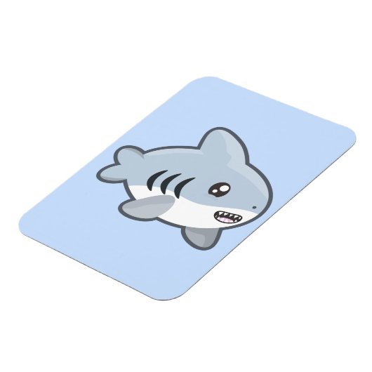 Kawaii Shark Magnet (Linke Seite)