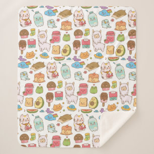 Kawaii Sherpa Blanket Sherpadecke