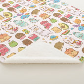 Kawaii Sherpa Blanket Sherpadecke (3/4)