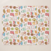 Kawaii Sherpa Blanket Sherpadecke (Vorderseite (Horizontal))