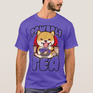 Kawaii Shiba Inu Dog Bubble Tee Kit Boba Anime Nek