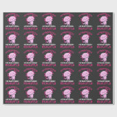 Kawaii Shy Niedlich Axolotl Lover Geschenkpapier (Flach)