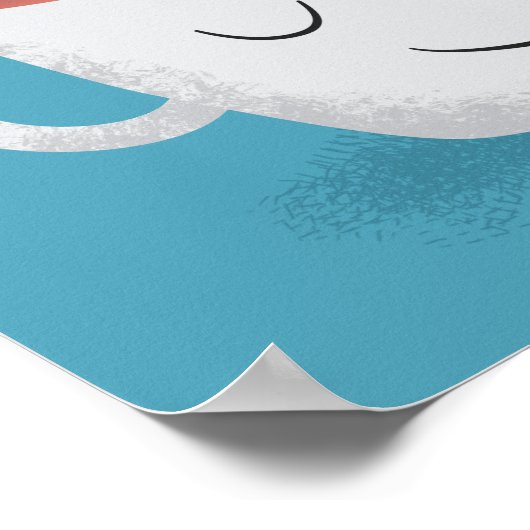 Kawaii Sie sind mein Cup of Tea Kitchen Art Poster (Ecke)