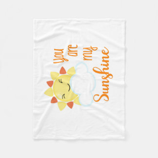 Kawaii sind Sie mein Sonnenschein-Baby Fleecedecke