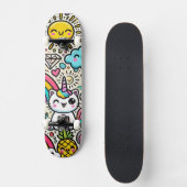 Kawaii Skateboard (Vorderseite)