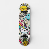 Kawaii Skateboard (Vorderseite)