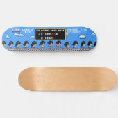 Kawaii Skater Skateboard (Horizontal)