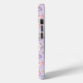 Kawaii Sleeping Cats Pattern Phone Case (Rückseite / Links)