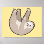 Kawaii Sloth Poster (Vorne)