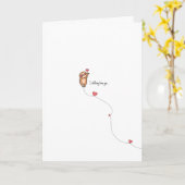 Kawaii Sloth Pun Valentine Card Karte (Gelbe Blume)