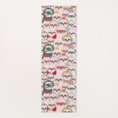 Kawaii Sloths Yoga Mat Yogamatte (Rückseite)