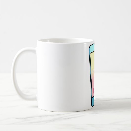 Kawaii Smartphone Kaffeetasse (Links)
