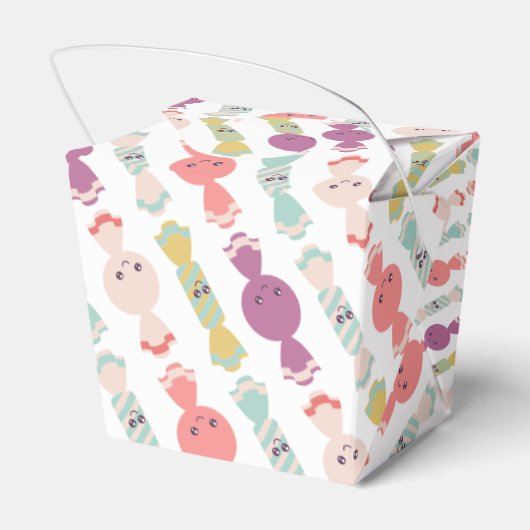 Kawaii Smiling Candy Geschenkboxen Geschenkschachtel (Rückseite)