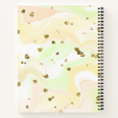 Kawaii Smiling Cartoon-Style Shiba Inu Notizblock (Rückseite)