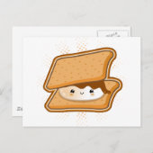Kawaii Smore Postkarte (Vorne/Hinten)