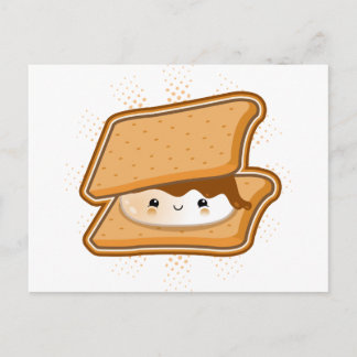 Kawaii Smore Postkarte