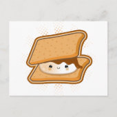 Kawaii Smore Postkarte (Vorderseite)