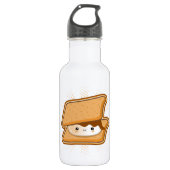 Kawaii Smore Trinkflasche (Vorderseite)
