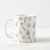 Kawaii-Snowflakes-Muster Kaffeetasse (Links)