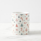 Kawaii-Snowflakes-Muster Kaffeetasse (Mittel)