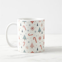 Kawaii-Snowflakes-Muster