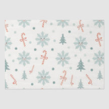 Kawaii-Snowflakes-Muster