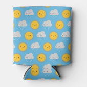 Kawaii Sonne & Regen Dosenkühler (Vorderseite)