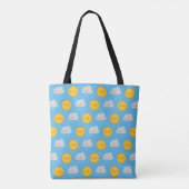 Kawaii Sonne & Regen Tasche (Rückseite)