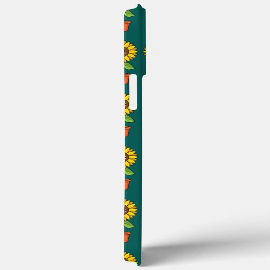 Kawaii Sonnenblume Pflanze in einem Topf Case-Mate iPhone Hülle (Rückseite / Rechts)
